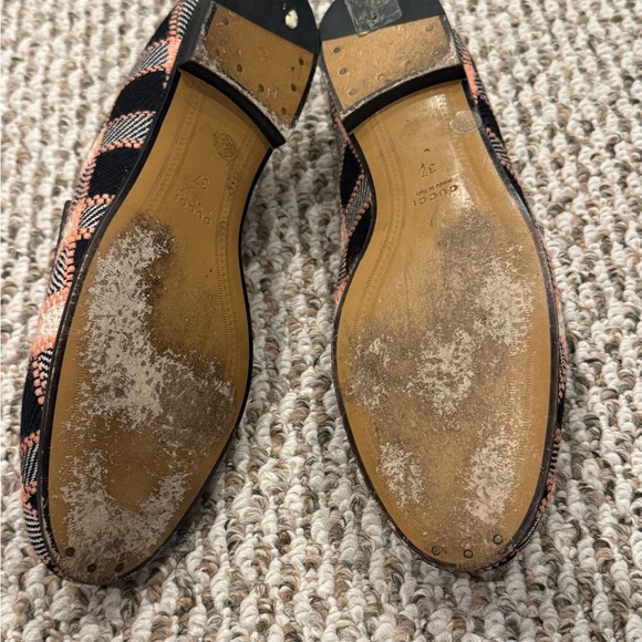 Gucci Tweed Loafers - Picture 9 of 11